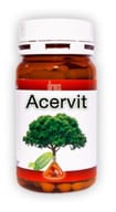 Integratore Acervit con Acerola e Rosa Canina, 60 capsule