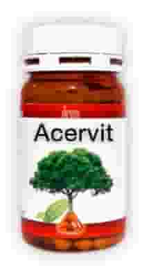 Integratore Acervit con Acerola e Rosa Canina, 60 capsule