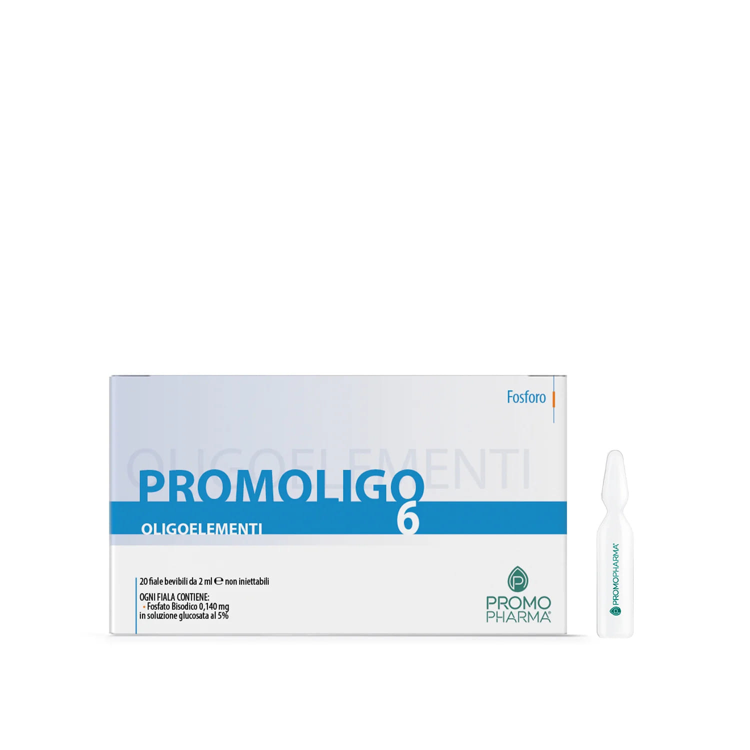 PROMOLIGO 6 FOSFORO 20 FIALE 2 ML