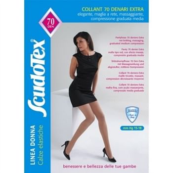 Scudotex Collant 70 Extra Nero 6