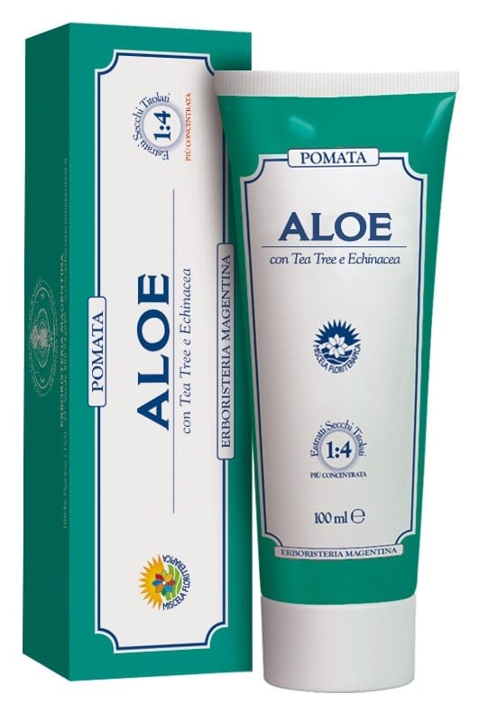 Pomata all'Aloe con Tea Tree ed Echinacea, 100ml