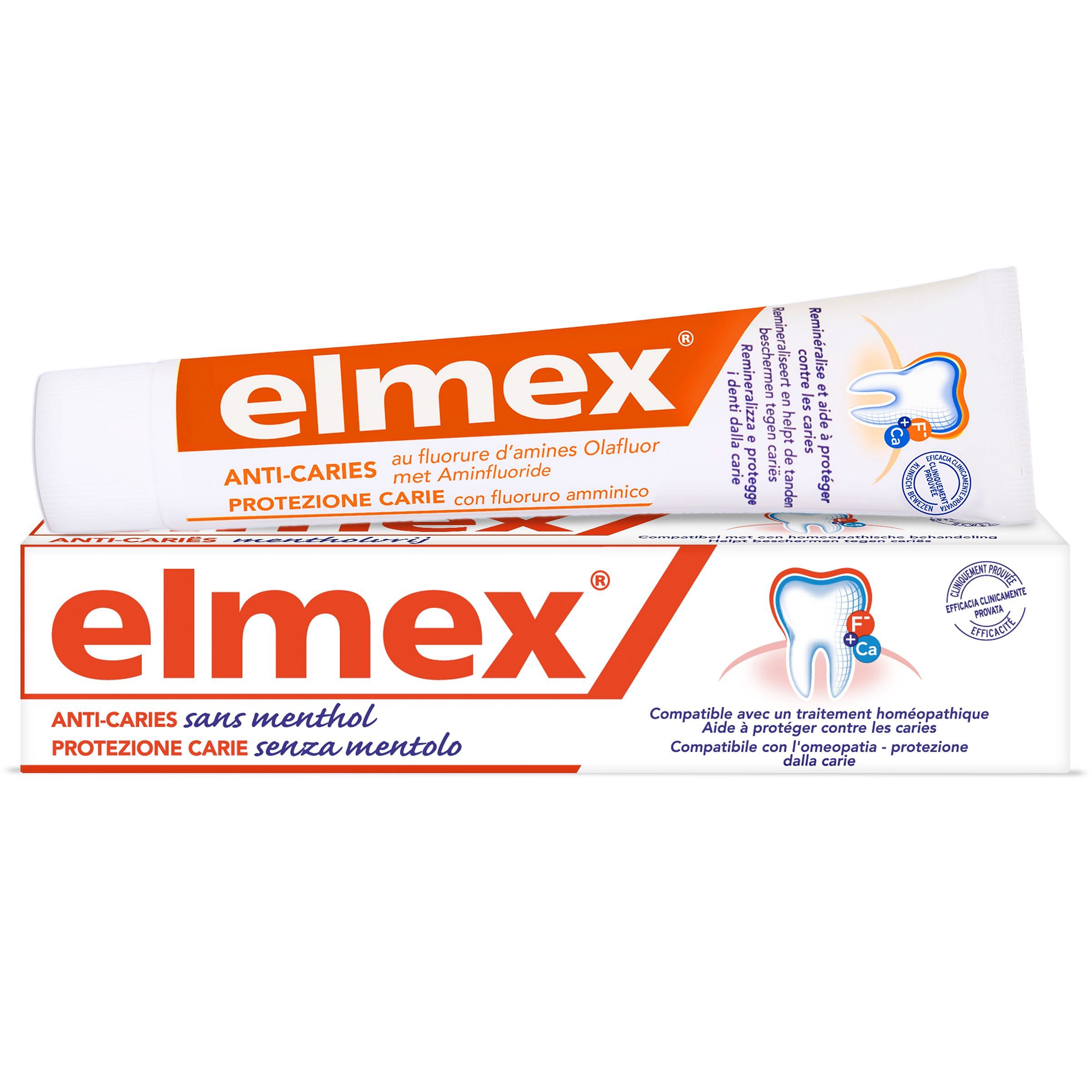 Elmex Dentifricio Senza Mentolo 75 Ml