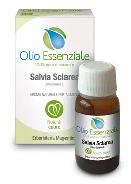 SALVIA SCLAREA OLIO ESSENZIALE 10 ML SALVIA SCLAREA OLIO ESSENZIALE 10 ML
