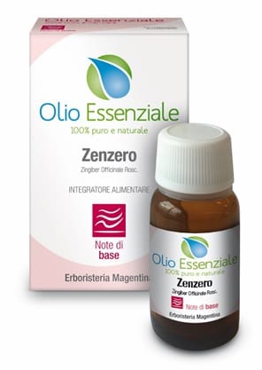 Olio Essenziale di Zenzero Erboristeria Magentina, 10ml