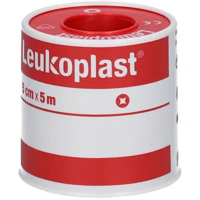 CEROTTO CHIRURGICO IN ROCCHETTO LEUKOPLAST PELLE 5X500 CM CEROTTO CHIRURGICO IN ROCCHETTO LEUKOPLAST PELLE 5X500 CM