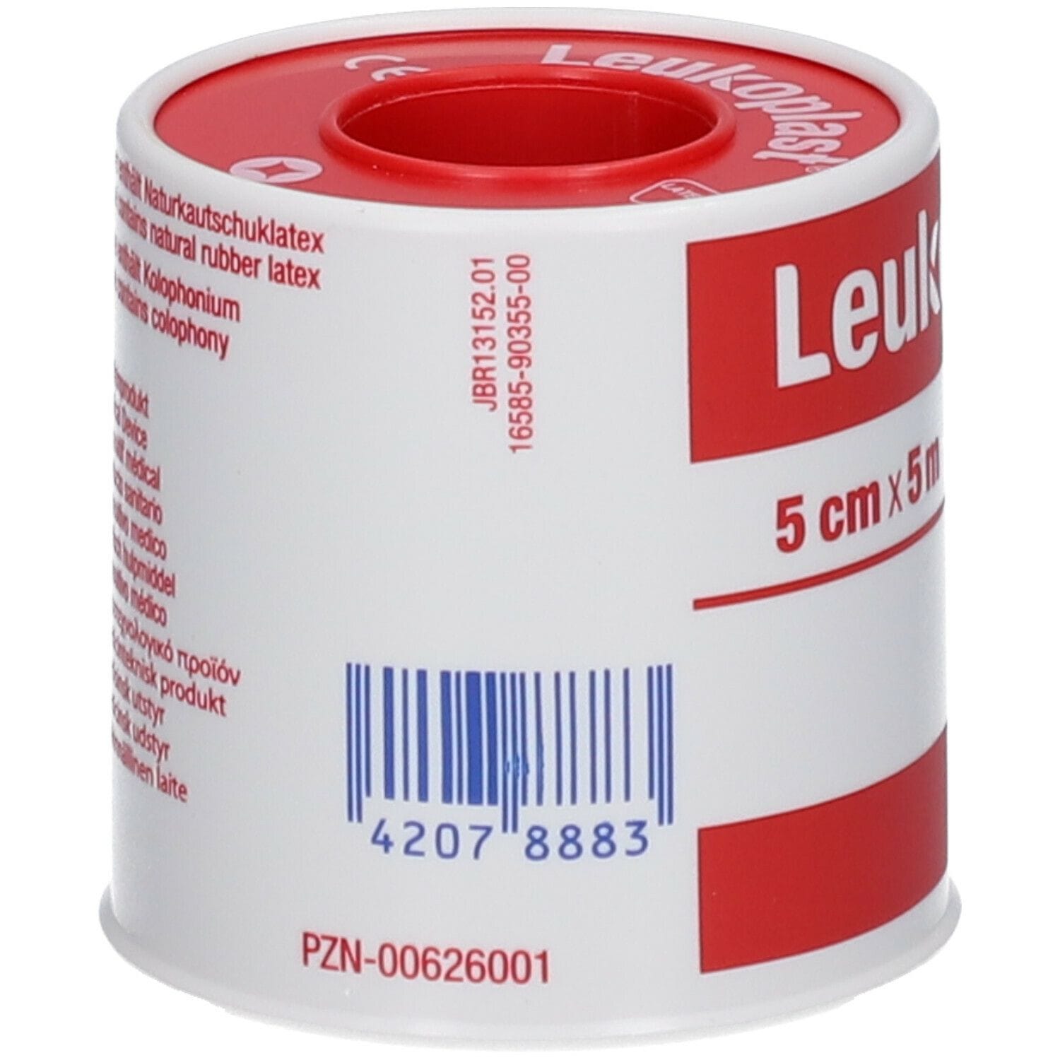 CEROTTO CHIRURGICO IN ROCCHETTO LEUKOPLAST PELLE 5X500 CM