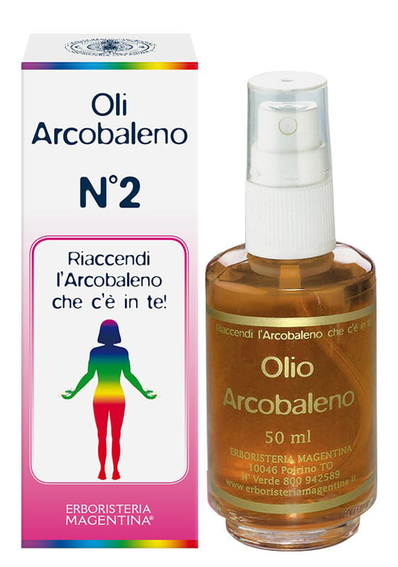 Olio da Massaggio Arcobaleno N.2 Arancio, 50ml