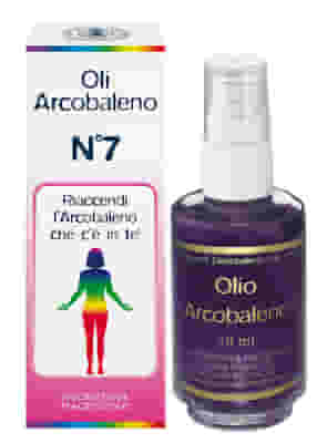 Olio da Massaggio Arcobaleno N.7 Porpora, 50ml