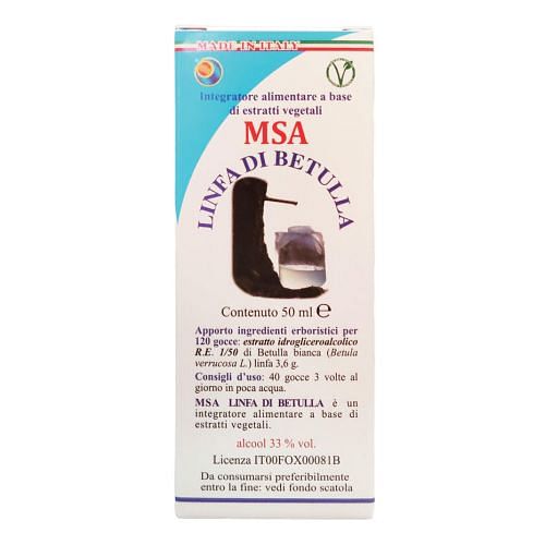 Msa Linfa Betulla 50 Ml