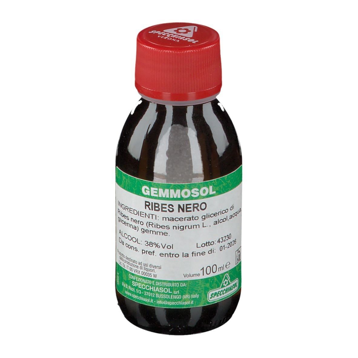 Gemmosol 36 Ribes Nero Macerato Glicerico 100 Ml