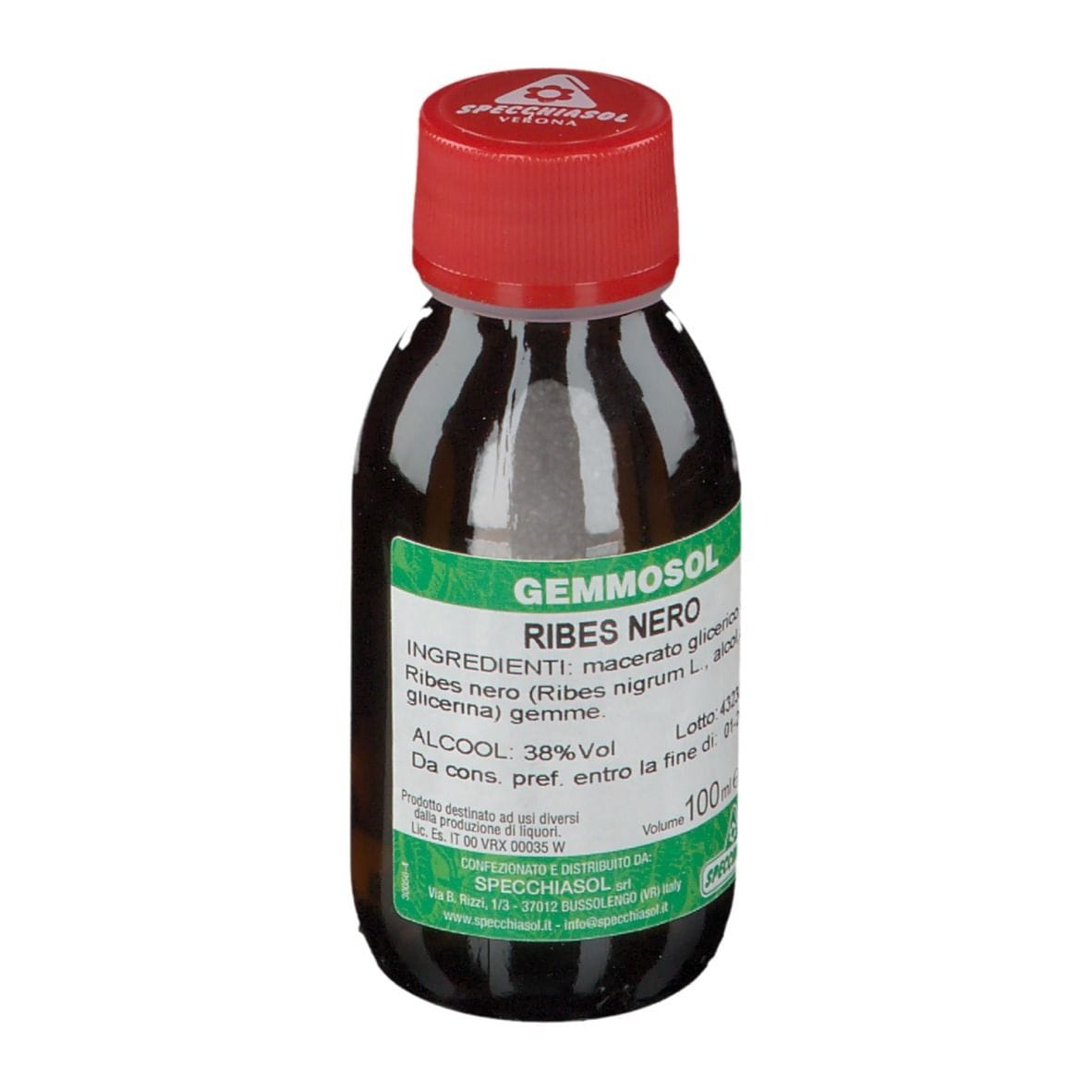 GEMMOSOL 36 RIBES NERO MACERATO GLICERICO 100 ML