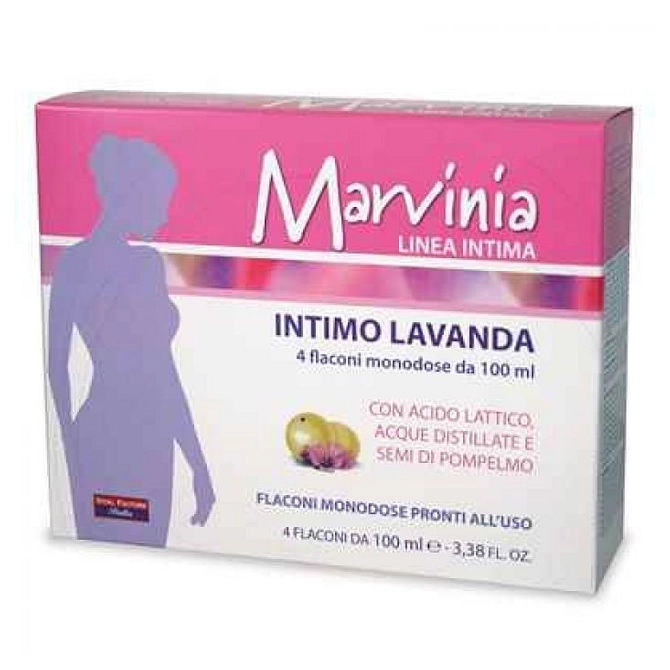 Marvinia Lavanda Vaginale 4 Flaconi 100 Ml