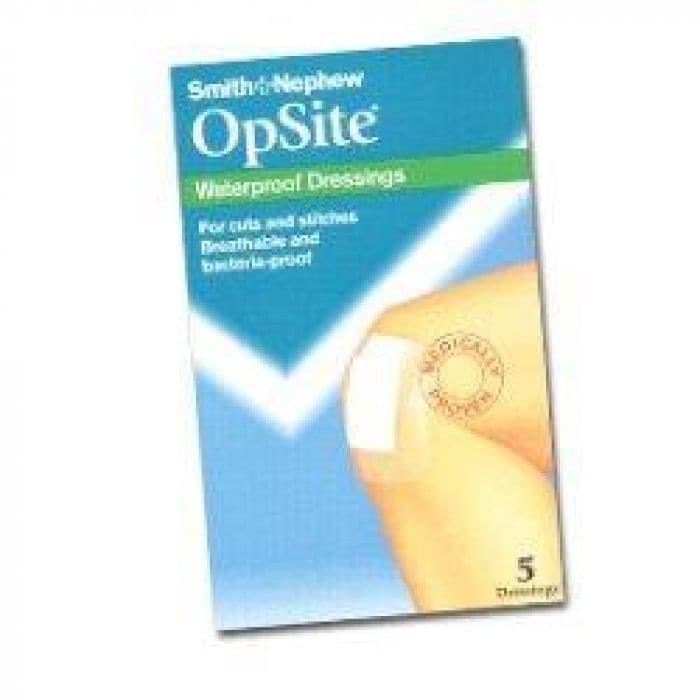 Medicazione Post Operatoria Adesiva Sterile In Poliuretano Semi Permeabile Trasparente Con Tampone A Bassa Aderenza Opsite Post Op 9,5 X8,5 Cm 5 Pezzi
