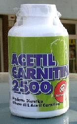 Acetil Carnitina Neutro 120 Capsule