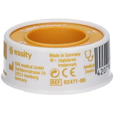 CEROTTO IN ROCCHETTO LEUKOPOR IPOALLERGENICO TESSUTO NON TESSUTO BIANCO 1,25X500 CM CEROTTO IN ROCCHETTO LEUKOPOR IPOALLERGENICO TESSUTO NON TESSUTO BIANCO 1,25X500 CM