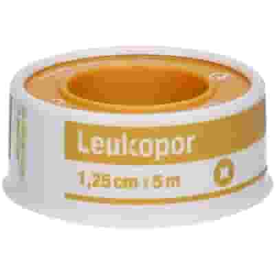 Cerotto Leukopor in TNT ipoallergenico 1,25x500cm pelli sensibili