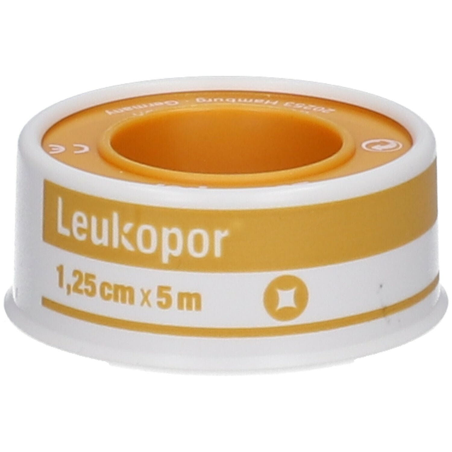 Cerotto Leukopor in TNT ipoallergenico 1,25x500cm pelli sensibili
