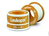 CEROTTO IN ROCCHETTO LEUKOPOR IPOALLERGENICO TESSUTO NON TESSUTO BIANCO 2,5X500 CM