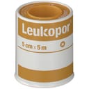 CEROTTO IN ROCCHETTO LEUKOPOR IPOALLERGENICO TESSUTO NON TESSUTO BIANCO 5X500 CM