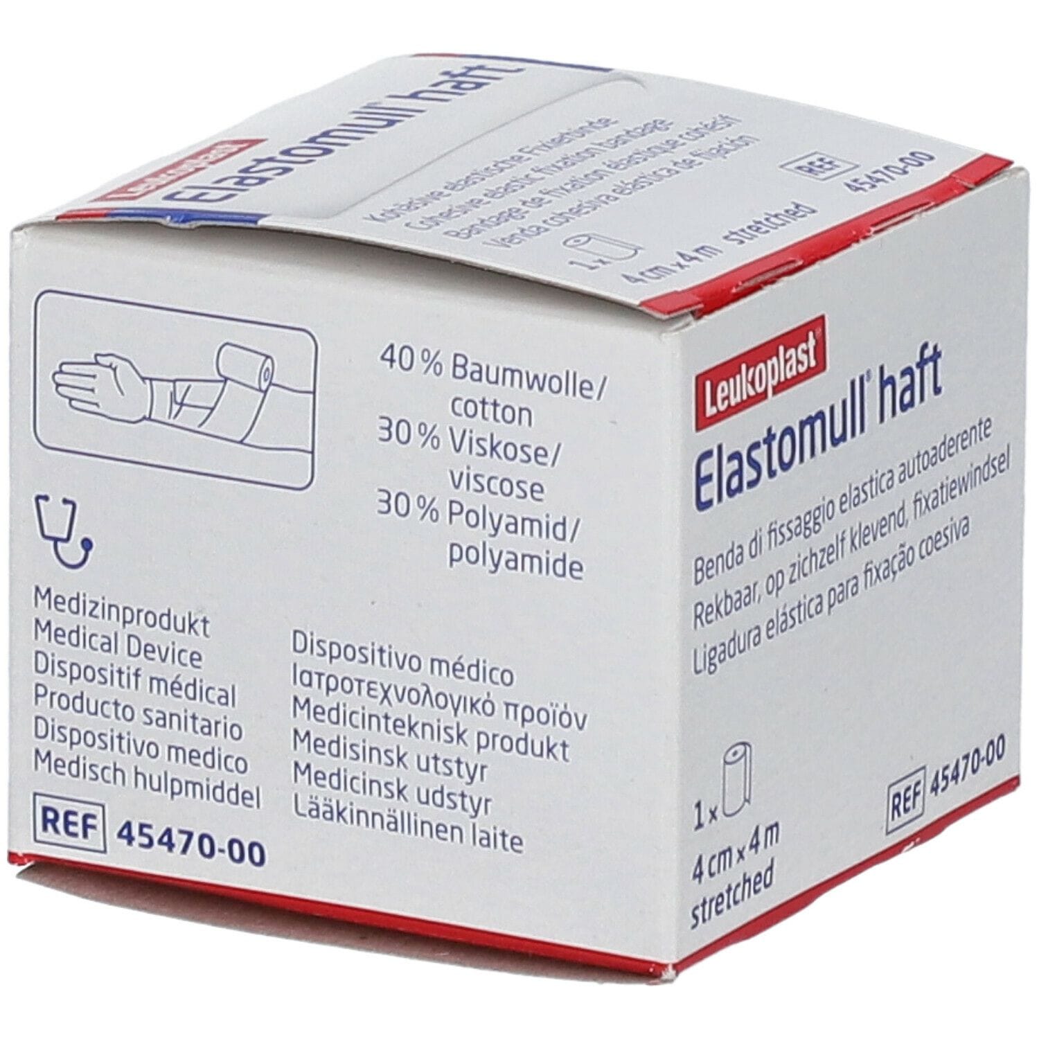 Benda elastica autoadesiva Elastomull Haft 4x400cm forte