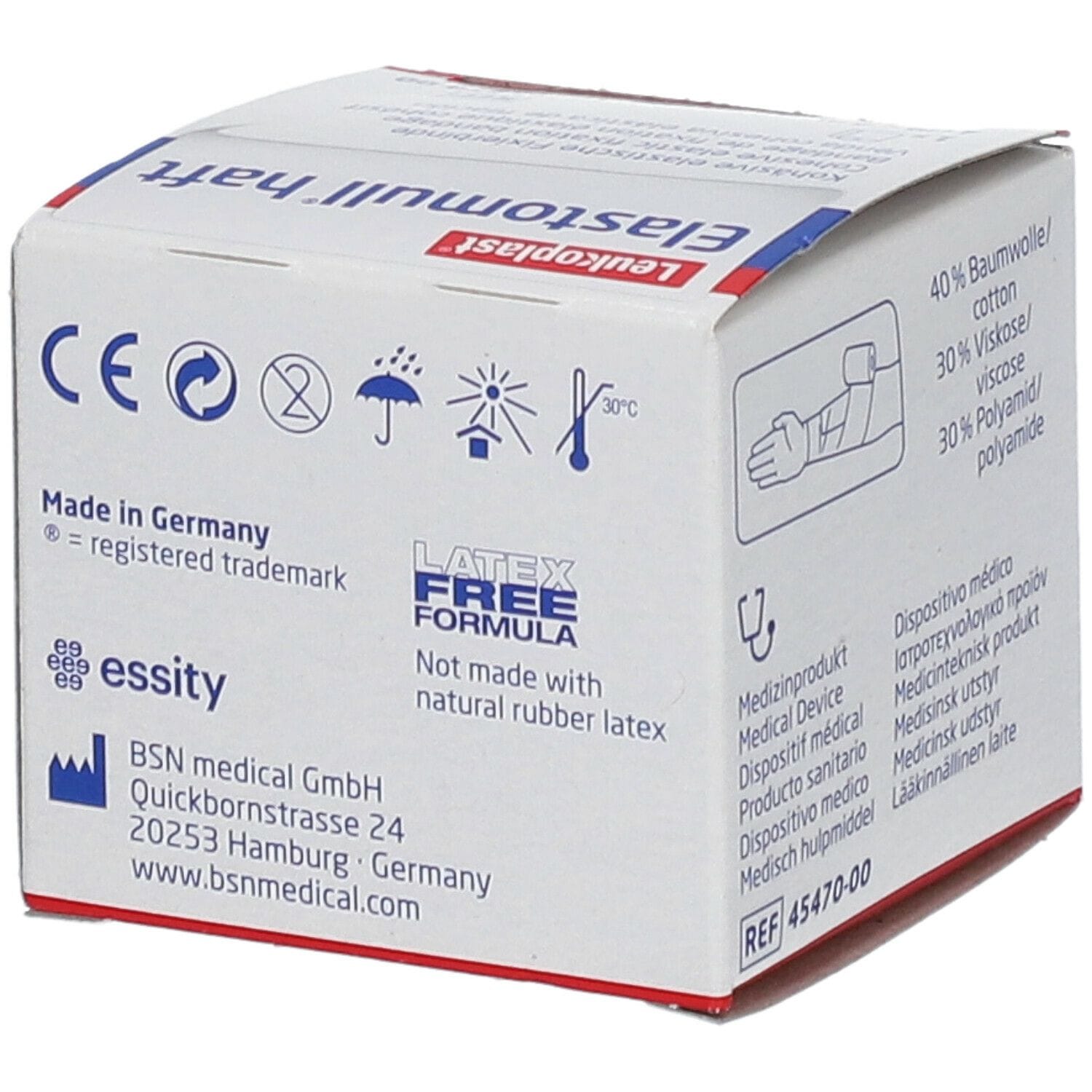 Benda elastica autoadesiva Elastomull Haft 4x400cm forte