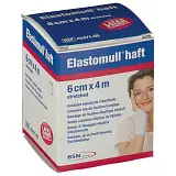 BENDA ELASTICA AUTOADESIVA ELASTOMULL HAFT COMPRESSIONE FORTE 6X400 CM