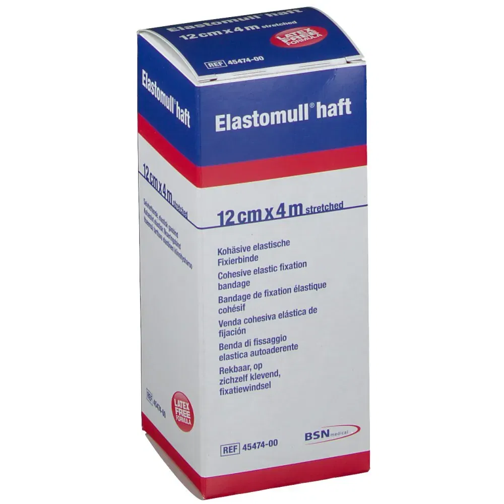 Benda Elastica Autoadesiva Elastomull Haft 12x400cm Compressione Forte