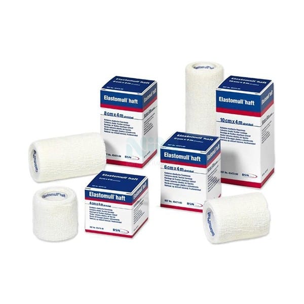 Benda elastica autoadesiva Elastomull Haft LF 10cm x 20m