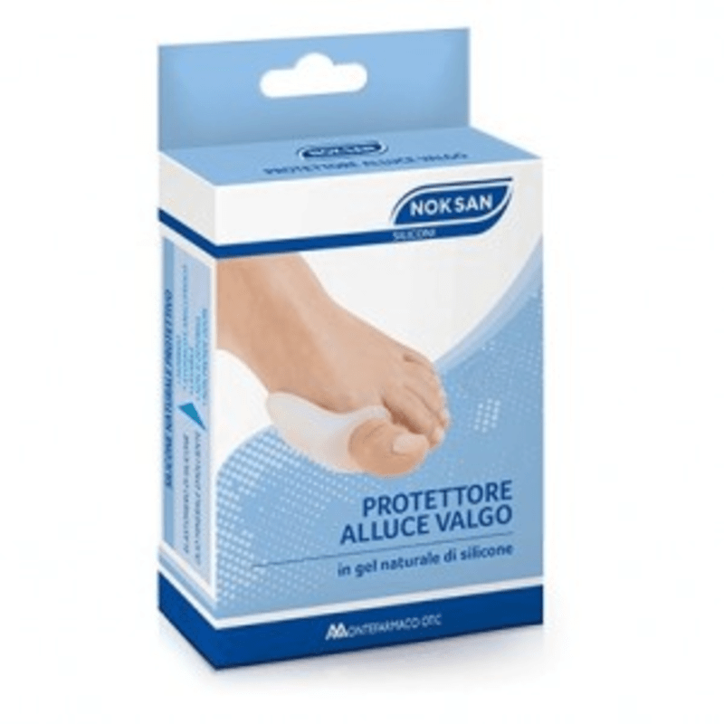 Protettore alluce valgo Nok SAN in gel silicone, taglia L/XL