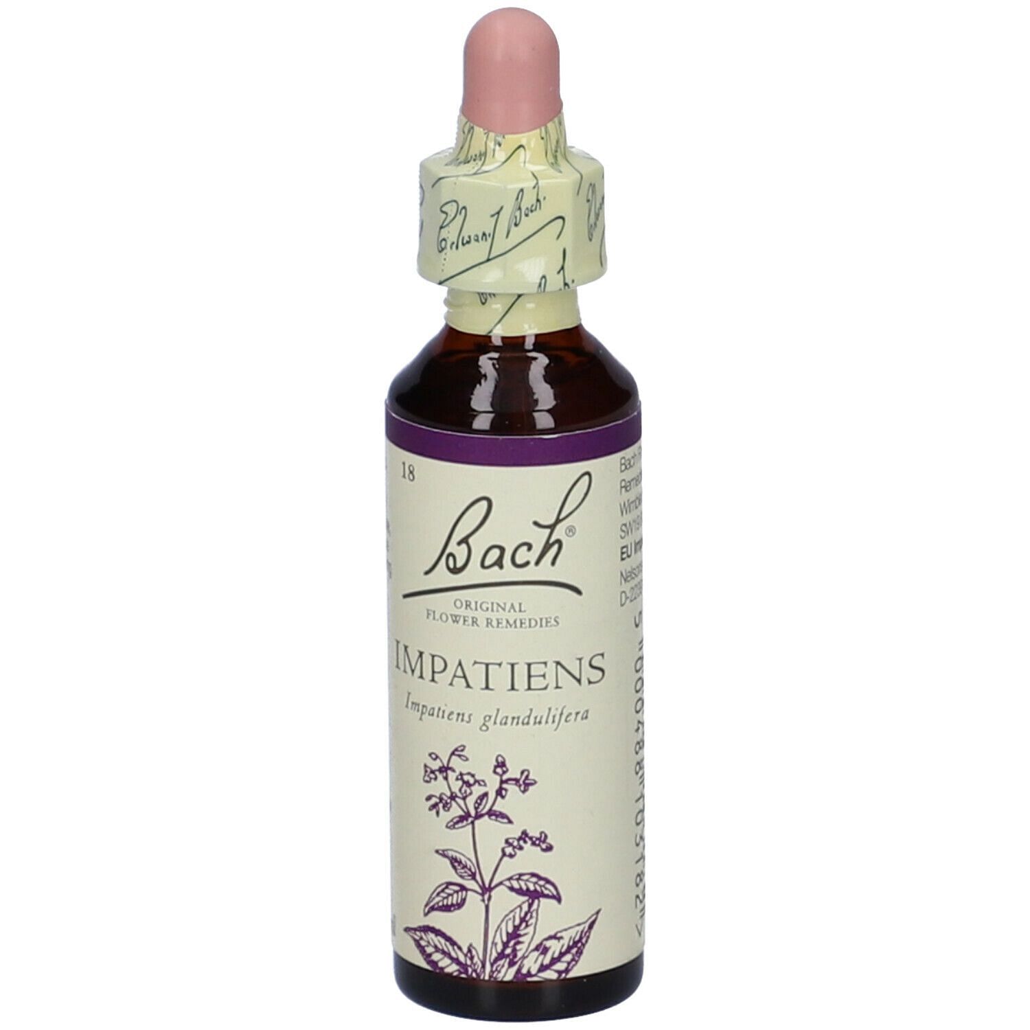 Bach Center Essence Impatiens 20 Ml