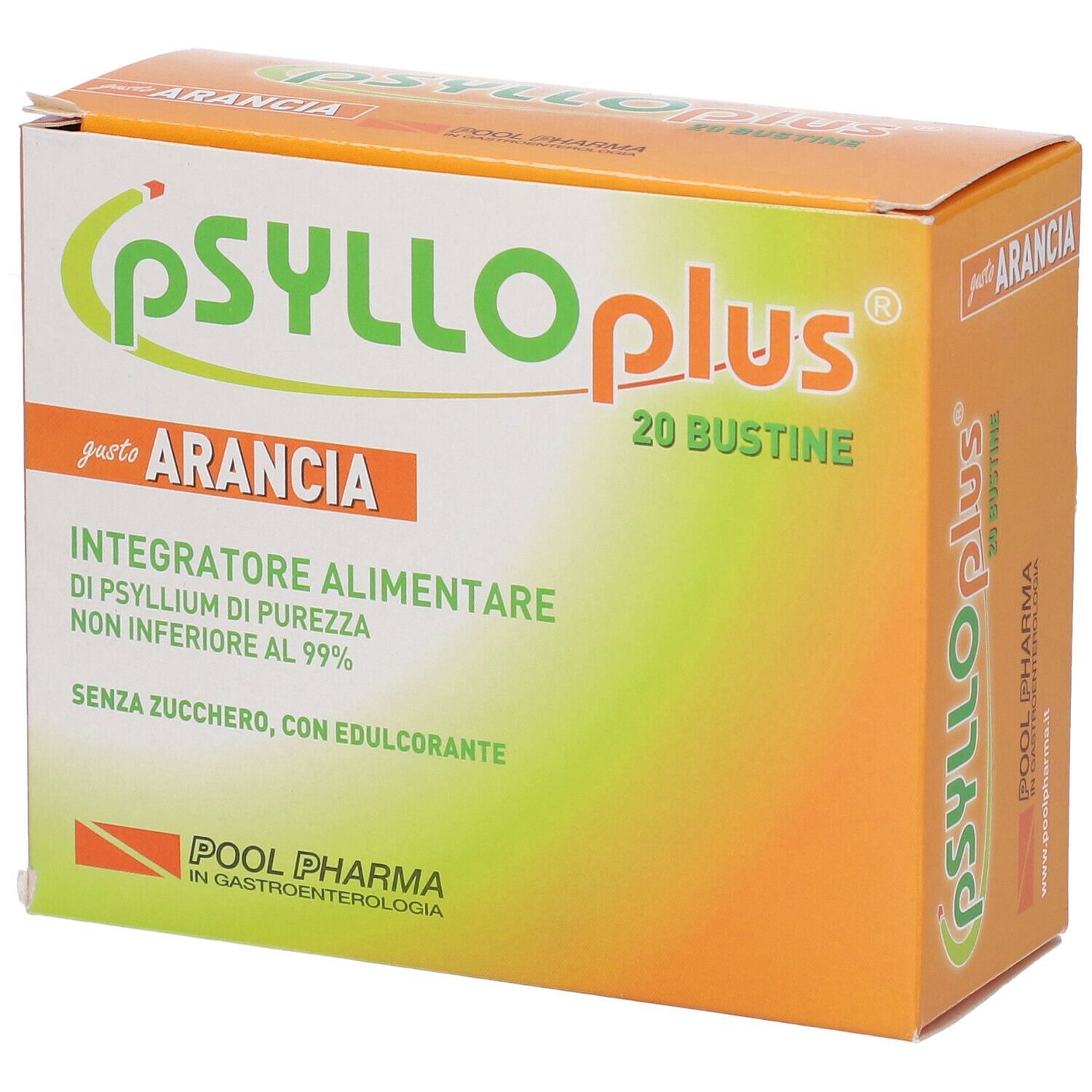 Psyllo Plus Arancia 20 Bustine