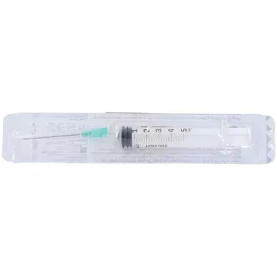 SIRINGA 5 ML AGO GAUGE 21 NUMERO 2 CONO CENTRALE 1 PEZZO SIRINGA 5 ML AGO GAUGE 21 NUMERO 2 CONO CENTRALE 1 PEZZO