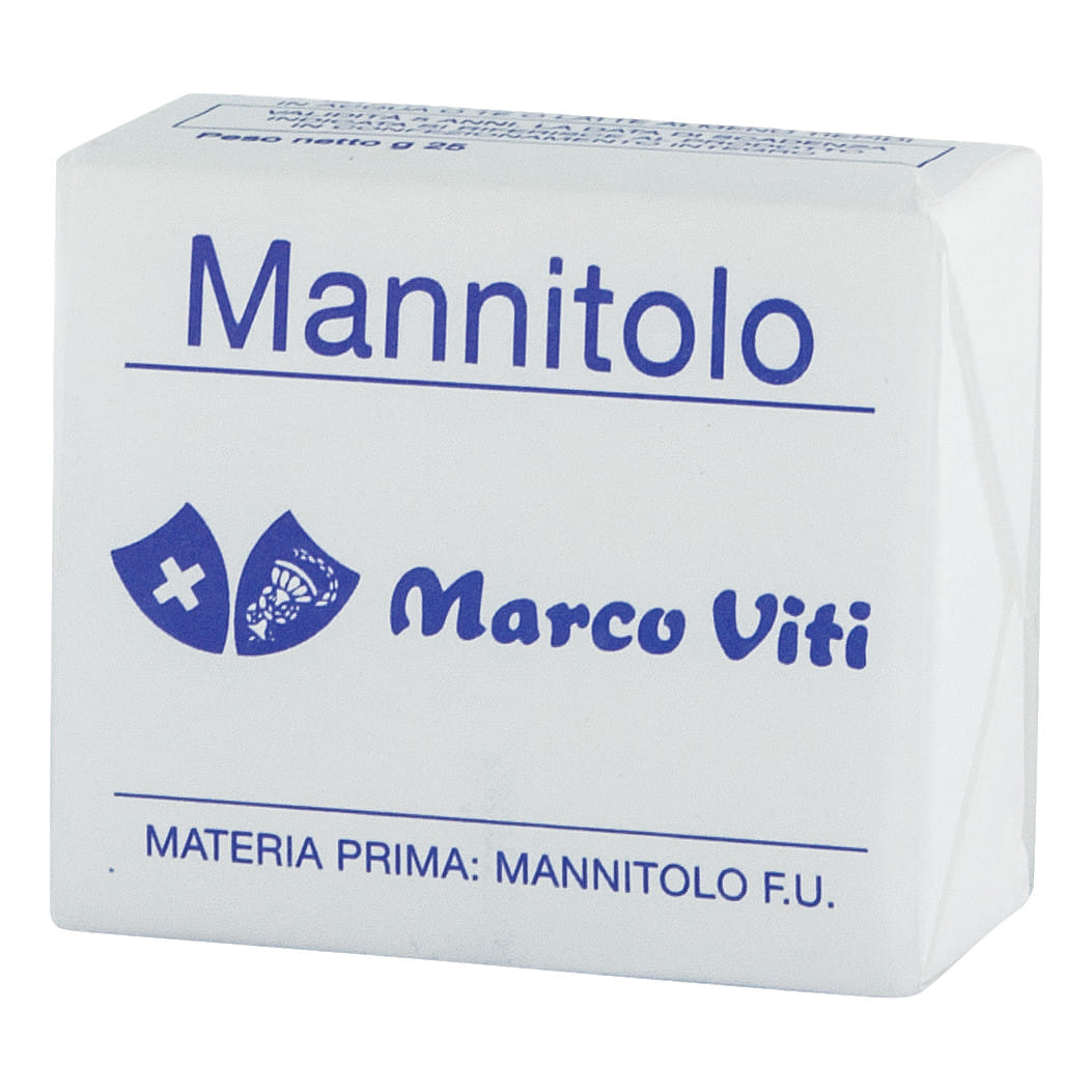 MANNITE FARMACOPEA UFFICIALE CUBO 25 G