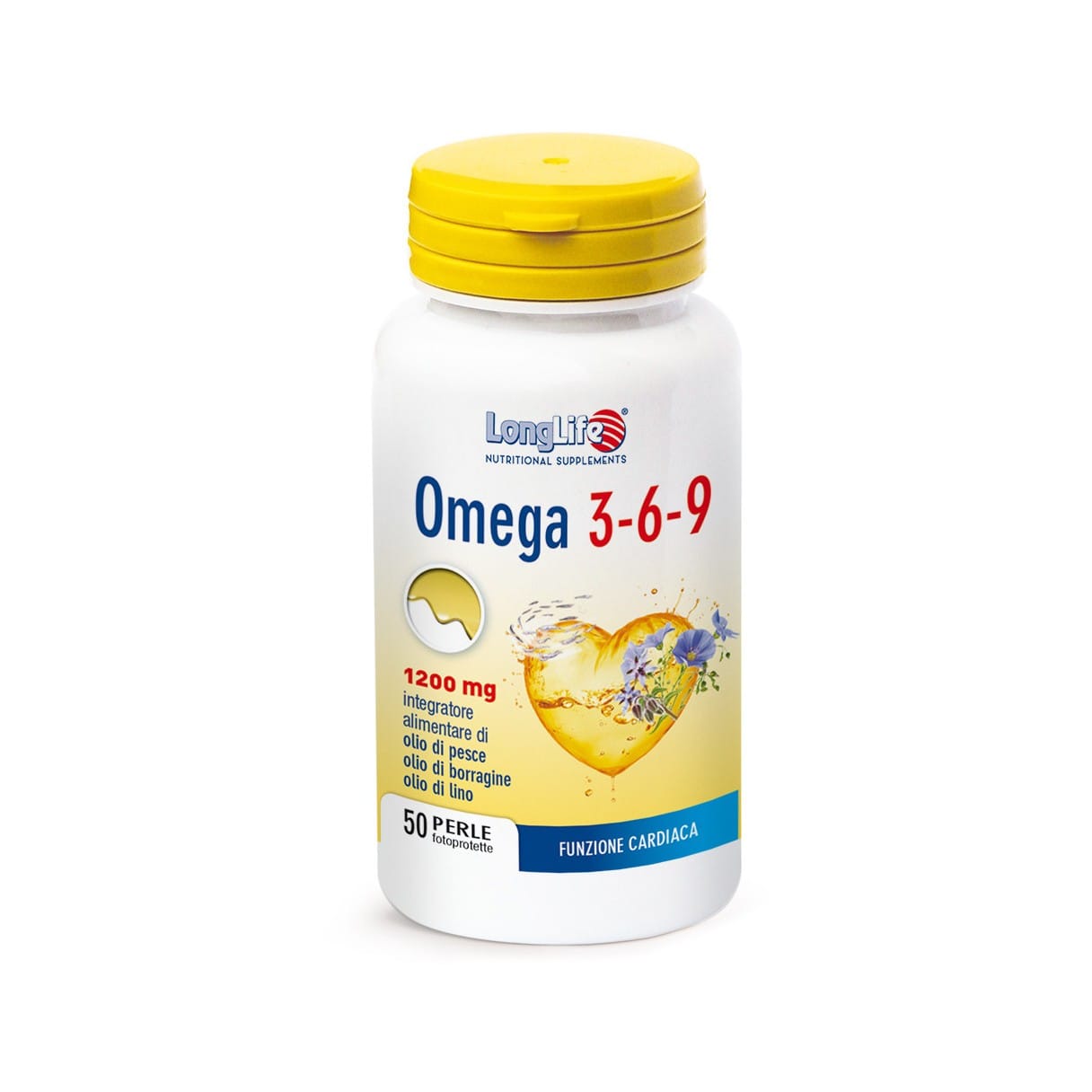LONGLIFE OMEGA 3-6-9 50 PERLE FOTOPROTETTE