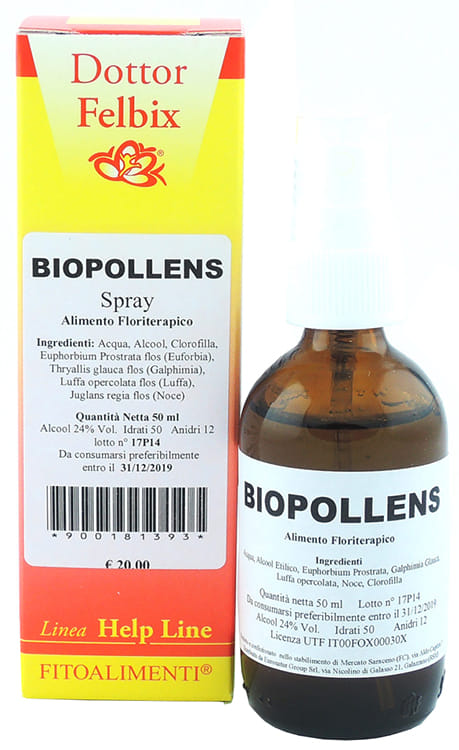 Integratore Biopollens Spray per allergie e pollinosi, 50ml