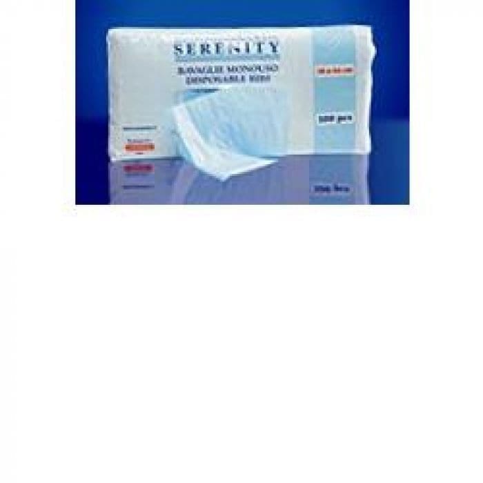 Bavaglie monouso Serenity Skin Care 38x68 cm, 100 pezzi