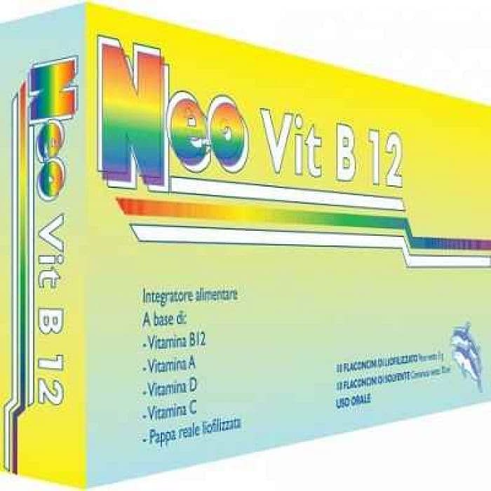 Neovit B12 10 Flaconcini + 10 Flaconcini 10 Ml