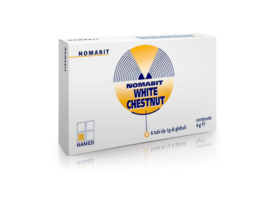 Nomabit White Chestnut globuli all'essenza floreale, 6g