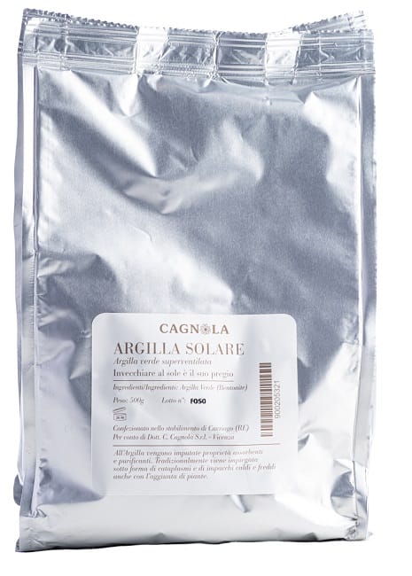 Argilla Verde Superventilata Cagnola 500g, purificante