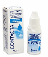 Soluzione umettante Contacta con acido ialuronico, 15ml
