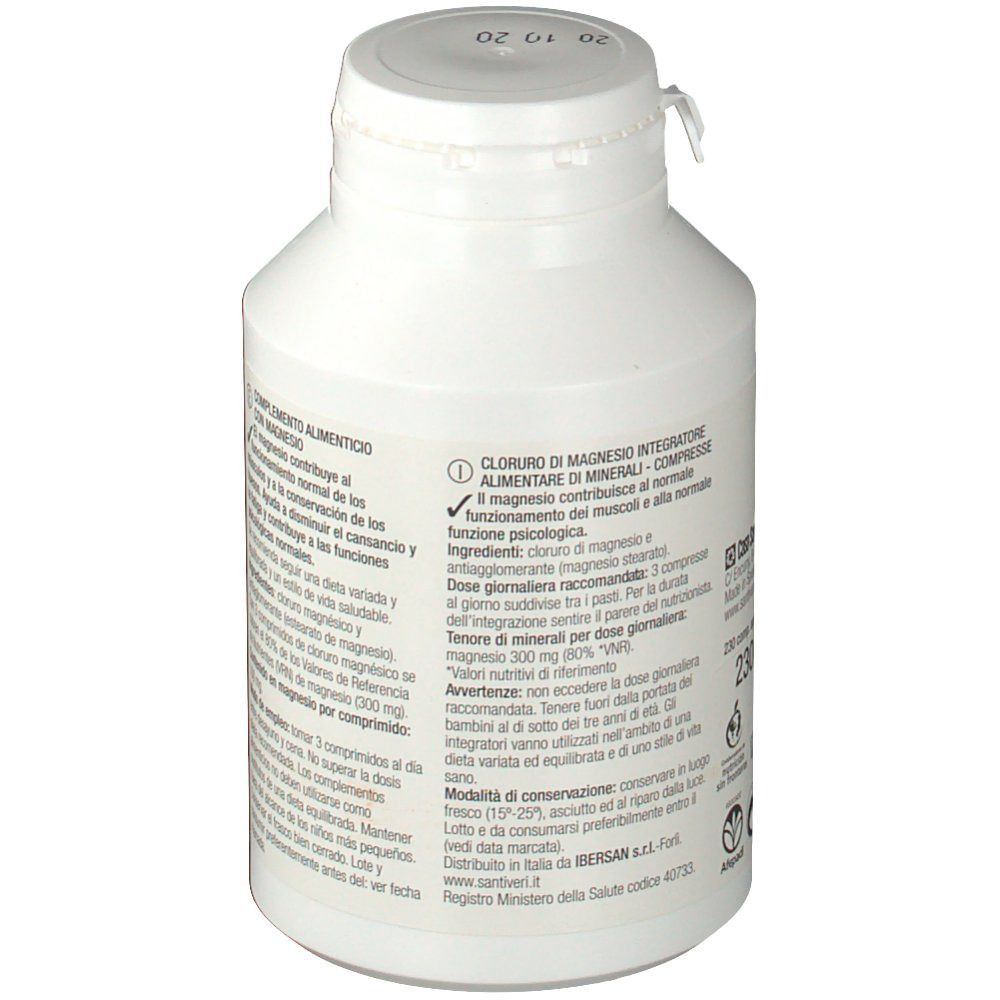 MAGNESIO CLORURO 230 COMPRESSE STV
