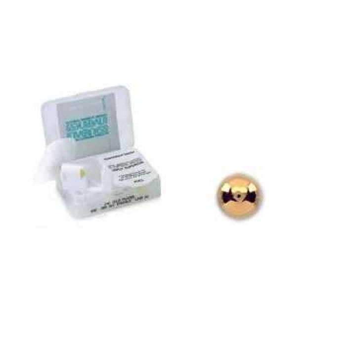 Orecchini Inverness pallina 3mm in acciaio placcato oro