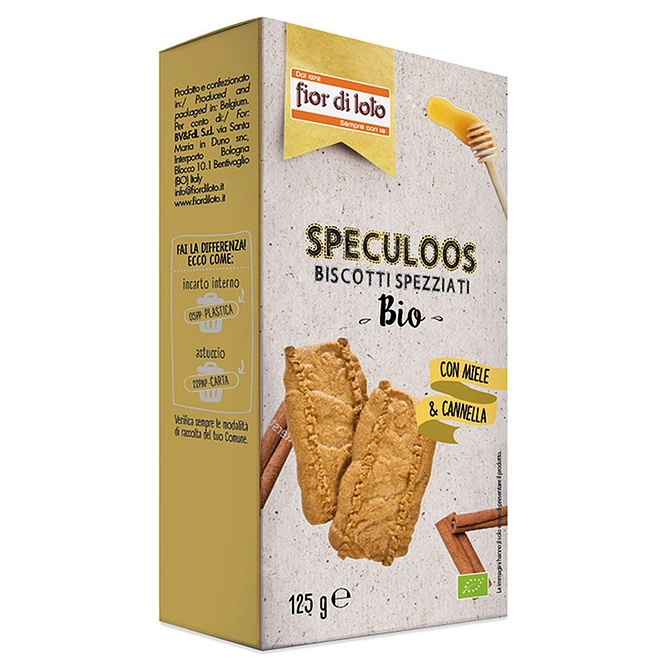 Biscotti Speculoos Bio 125 G