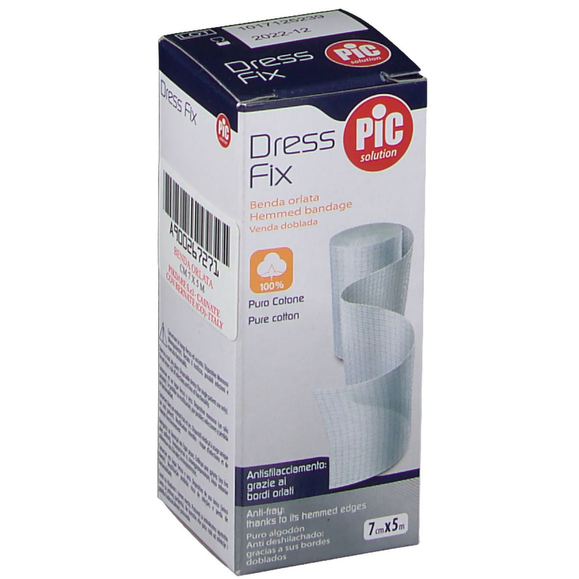 Benda In Garza Idrofila Orlata Pic Dressfix 7 X500 Cm Fustella