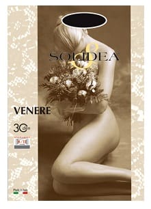 VENERE 30 COLLANT TUTTO NUDO NERO 5XXL