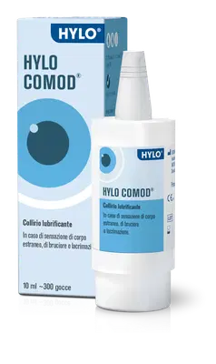 HYLO-COMOD GOCCE OCULARI IALURONATO DI SODIO 0,1%  FLACONCINO 10 ML HYLO-COMOD GOCCE OCULARI IALURONATO DI SODIO 0,1%  FLACONCINO 10 ML