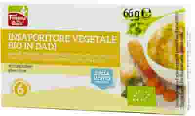 Dado biologico FSC senza lievito, brodo vegetale 6 dadi 66g