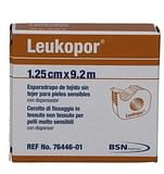 CEROTTO IN ROCCHETTO LEUKOPOR IPOALLERGENICO TESSUTO NON TESSUTO BIANCO 1,25X920 CM CON DISPENSER