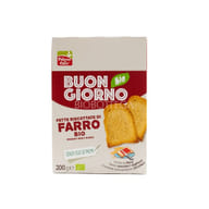 FSC FETTE BISCOTTATE DI FARRO BIO SENZA ZUCCHERI AGGIUNTI CON OLIO DI GIRASOLE SENZA OLIO DI PALMA 200 G