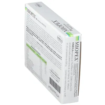 MIOPEX 20 COMPRESSE MIOPEX 20 COMPRESSE